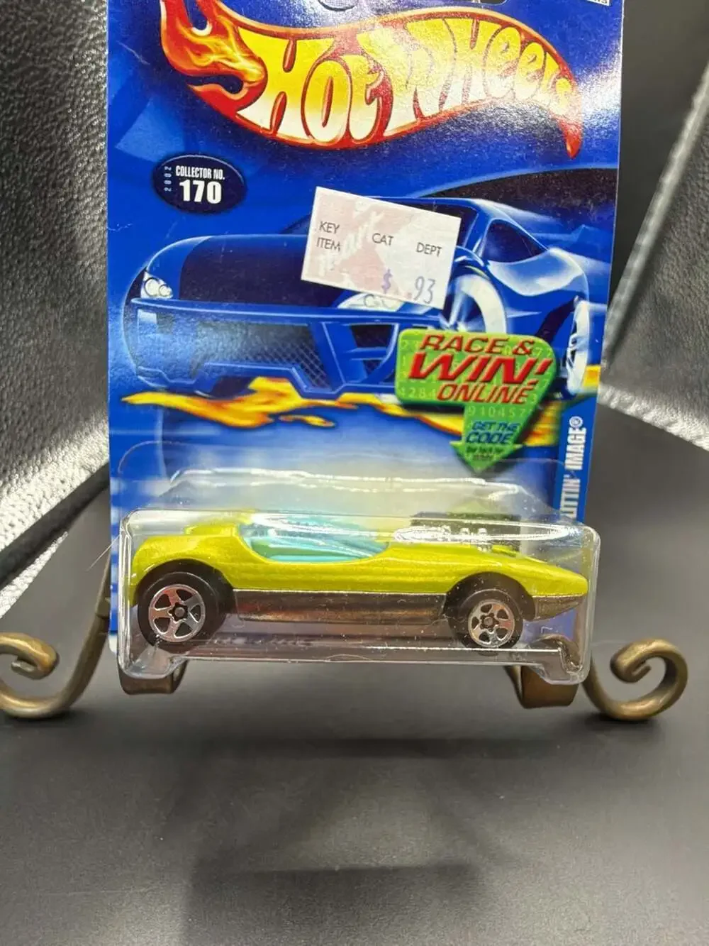 2002 Hot Wheels Collector #170 Splittin' Image Antifreeze Green Die-Cast Car